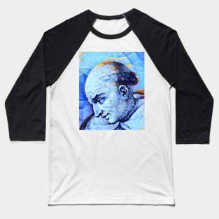 Bartolomé de las Casas Portrait | Bartolomé de las Casas Artwork | Bartolomé de las Casas Painting 14 Baseball T-Shirt